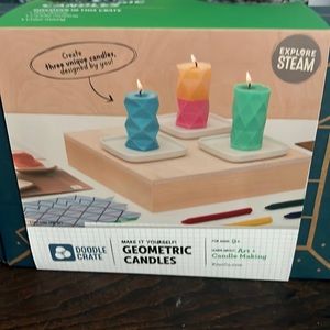 Geometric candles do it yourself